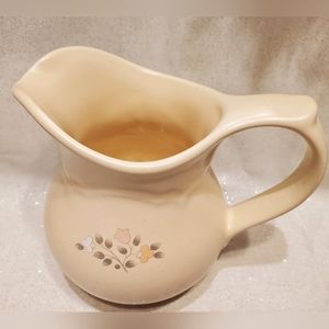 VINTAGE PFALTZGRAFF Creamer Cream Colored Mini Flowers
